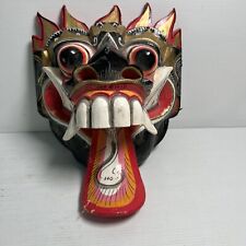 Balinese wooden mask for sale  Shipping to Ireland