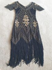 long sleeve flapper dress for sale  NANTWICH