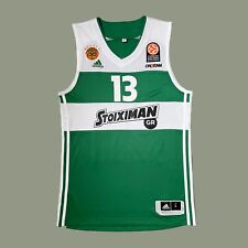 CAMISETA PANATHINAIKOS DIMITRIS DIAMANTIDIS JUEGO AUTÉNTICO EUROLIGA 2015-16 segunda mano  Embacar hacia Argentina