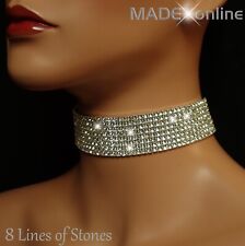 Bling choker silver for sale  LEIGHTON BUZZARD