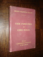 Code forestier code d'occasion  Vervins