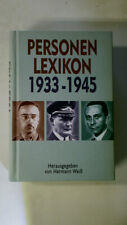 115282 Hermann (Hrsg.) Weiß PERSONEN-LEXIKON 1933-1945; HC, używany na sprzedaż  Wysyłka do Poland
