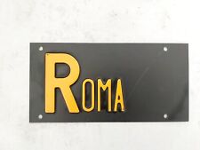 Vecchia targa roma usato  Roma