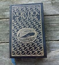 Moby Dick or the Whale por Herman Melville Leatherbound Easton Press 1977, usado comprar usado  Enviando para Brazil