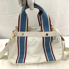 Keita Maruyama Beige Blue Red Lesporsac Shoulder Bag, used for sale  Shipping to South Africa