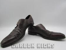 MENS BRANDO BUCKLED LEATHER SHOES UK SIZE 9 / REF X01497, used for sale  Shipping to South Africa