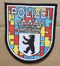 Polizei patch berlin gebraucht kaufen  Deutschland