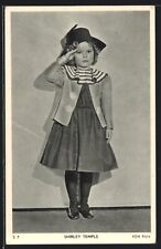 Postcard Actress Shirley Temple Stands Greetingly Straight , used for sale  Shipping to South Africa