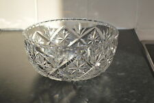 Vintage crystal bowl for sale  TAYNUILT