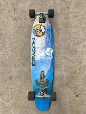 Used, Vintage 34” Sector Nine Longboard Tracker Trucks Wave Surf  Graphic for sale  Shipping to South Africa