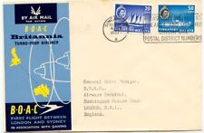 Singapur 1957 erstflug gebraucht kaufen  FÜ-Vach,-Burgfarrnb.,-O'fürberg