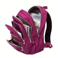 Usado, Mochila escolar unissex para área externa de grande capacidade mochila escolar impermeável comprar usado  Enviando para Brazil