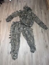 Usado, Traje 3D de malla frondosa camuflaje árbol real 2XL-3xl cintura elástica segunda mano  Embacar hacia Argentina