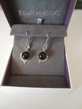 black opal earrings for sale  SALTBURN-BY-THE-SEA