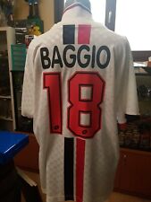 Maglia no match worn Baggio Milan 1996/97 scudetto rara inttovabile lotto opel usato  Roma