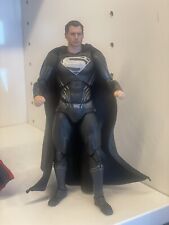 Medicom MAFEX NO.174 Justice League Superman (Black Suit) With Manipple Head for sale  Shipping to South Africa