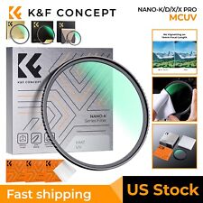 Usado, Filtro de lente de proteção UV K&F Concept 37/46/52/67/77/82/127mm MC NANO K/D/X/PRO comprar usado  Enviando para Brazil