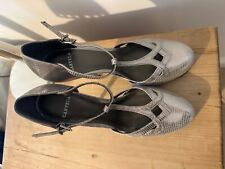 Carvela silver heels for sale  ROYSTON
