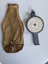 Vintage inclinometer case for sale  NORTHWOOD