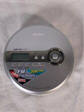 CD player Sony CD Walkman D-NF340 e MP3 FM prata testado funcionando comprar usado  Enviando para Brazil