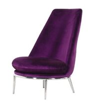 Modern purple velvet for sale  BURY