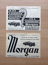 Two 1930 morgan for sale  LUTTERWORTH