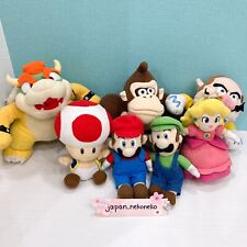 Rare 2003 Super Mario Party 5 Lot of 6 Nintendo Sanei Hudson Soft Plush doll, used for sale  Shipping to Canada