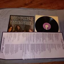 Deep Purple –machine head-1972-FIRST  UK PRESS-  PURPLE  ( A-1U;B-1U)   )-EX++ comprar usado  Enviando para Brazil