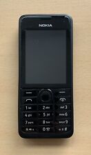 Nokia 301 schwarz RM-840 - Display gebrochen - startet - defekt - für Bastler na sprzedaż  Wysyłka do Poland