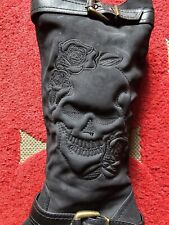 Stiefel skull applikation gebraucht kaufen  Düsseldorf