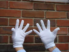 White cotton gloves for sale  DIDCOT
