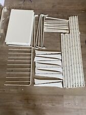 Used, IKEA Algot Shelving System  all 60cm width. Including brackets, uprights, etc. for sale  GRIMSBY
