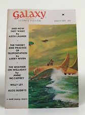 Revista Galaxy Ciencia Ficción Marzo 1969 Keith Laumer Anne McCaffrey De Colección  segunda mano  Embacar hacia Argentina