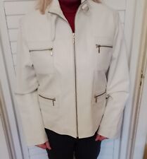 White leather biker for sale  NEWCASTLE UPON TYNE
