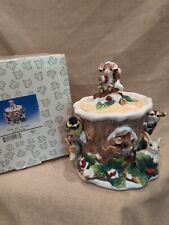 Charming Tails "Holly Day Dreams",  93/507  2001 Fitz/Floyd  COOKIE JAR for sale  Monroe