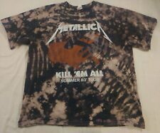 Camisa masculina vintage metálica preta extra grande Kill Em All turnê banda concerto Y2K  comprar usado  Enviando para Brazil