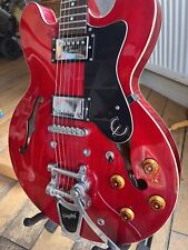 Epiphone dot cherry for sale  STOCKPORT