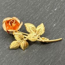 Goldbrosche rose rosegold gebraucht kaufen  Münster