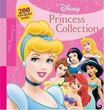 Libro de pegatinas de páginas plateadas de la colección de princesas de Disney (2006, tapa dura) segunda mano  Embacar hacia Argentina
