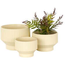 Wide cream ceramic for sale  USA