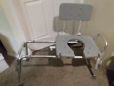 DMI 522-1734-1900 Tub Transfer Bench and Sliding Shower Chair Used Sturdy for sale  Shipping to South Africa