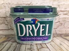 vtg Dryel Dry Cleaning Starter Kit 12 Loads 48 Articles Original Fresh Scent for sale  Shipping to South Africa