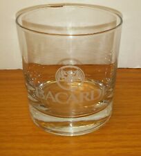 Bacardi Rum Cocktail Rocks Lowball vidro gravado logotipo taco design utensílios de bar comprar usado  Enviando para Brazil