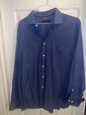 Usado, Camisa masculina manga longa extra grande azul com botões Tommy Hilfiger comprar usado  Enviando para Brazil