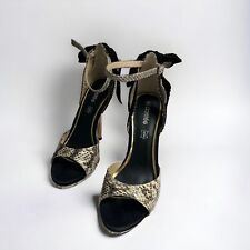 El Dantes Leather Snake Pattern Stiletto Pumps for sale  Shipping to South Africa