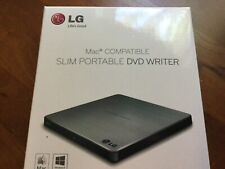 Gravador de DVD portátil ultra fino LG compatível com Windows e Mac Nunca aberto comprar usado  Enviando para Brazil