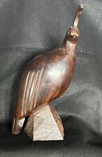 Ironwood carved quail for sale  Drumright