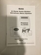 Response alarm sa5 for sale  FROME