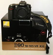 Corpo da câmera Nikon D D90 12.3MP DSLR com livros e caixa original comprar usado  Enviando para Brazil