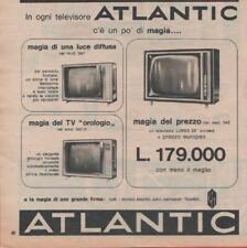 Televisori atlantic. pubblicit usato  Diano San Pietro
